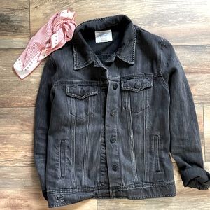 Old navy black denim jacket